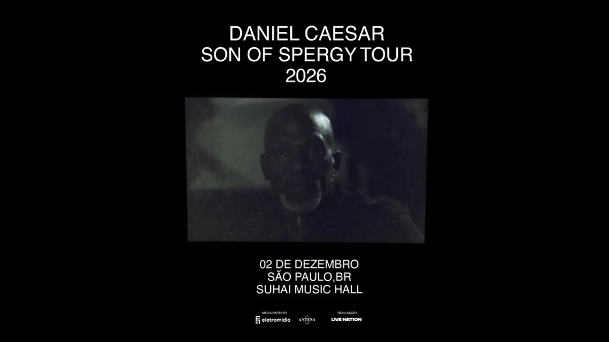 Daniel Caesar confirma show em São Paulo em dezembro de 2026